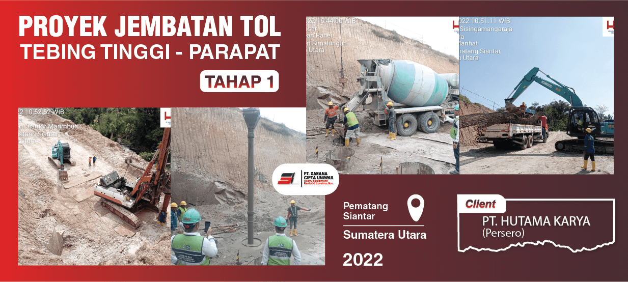SCU | Proyek jembatan tol tebing tinggi - parapat