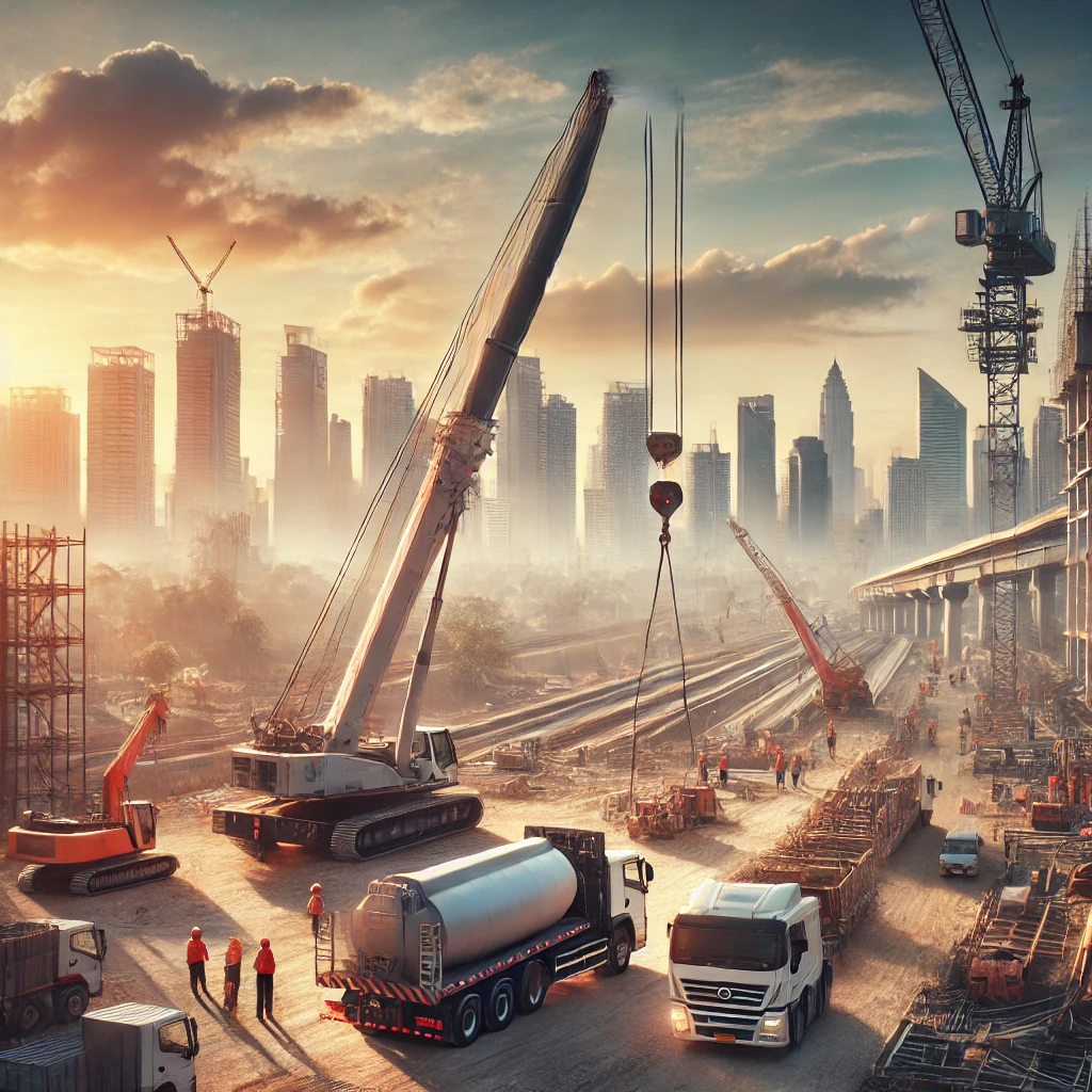 sewa crane cideng murang di scu