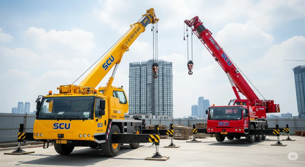 sewa crane mustika jaya bekasi