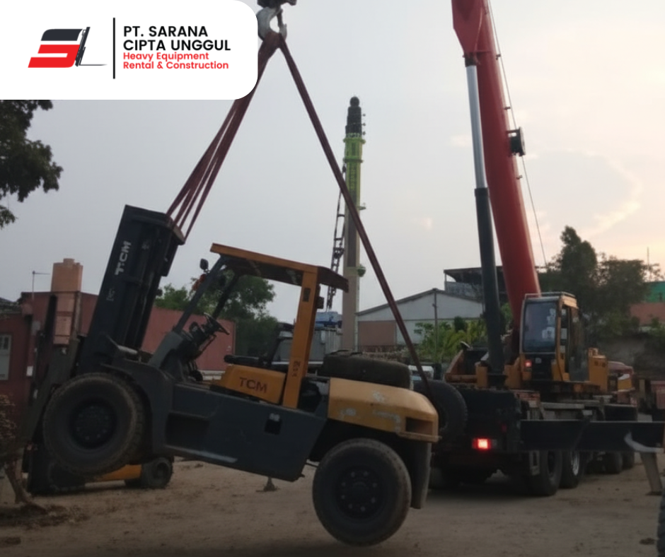 Sewa Forklift dan Crane Bogor